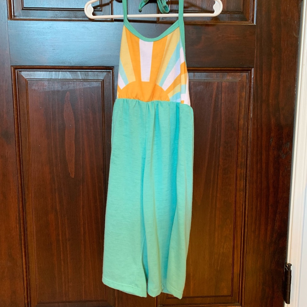 Tiny Whales Halter Wide Leg Jumpsuit